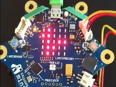 Calliope mini als EKG-Monitor